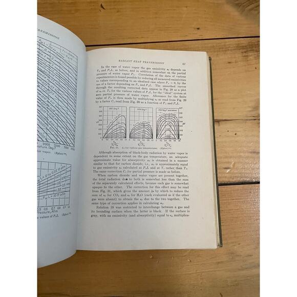VTG 1942 Heat Transmission book. chemical engineering. William McAdams. H/C - Picture 6 of 7
